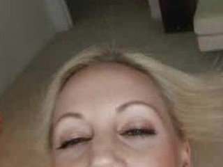 Non-Professional Golden-Haired Oral Job Sex and Facial